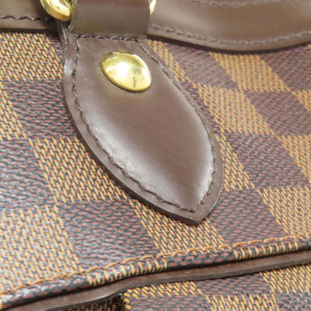 LOUIS VUITTON Authentic Brown Damier Canvas Tote Bag - Picture 9 of 16